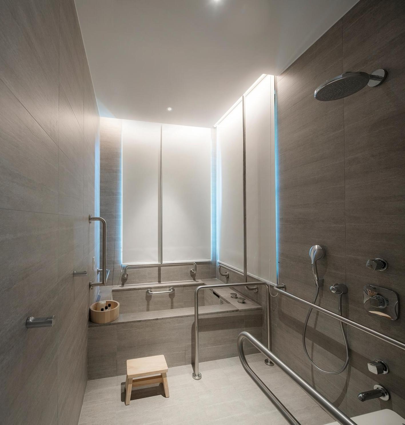 โรงแรมมู่ เจียว สี เจียวซี ภายนอก รูปภาพ A shower room