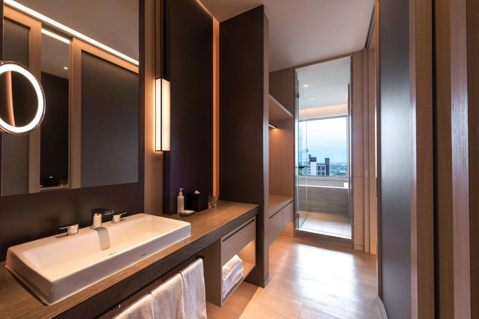 โรงแรมมู่ เจียว สี เจียวซี ภายนอก รูปภาพ Bathroom
