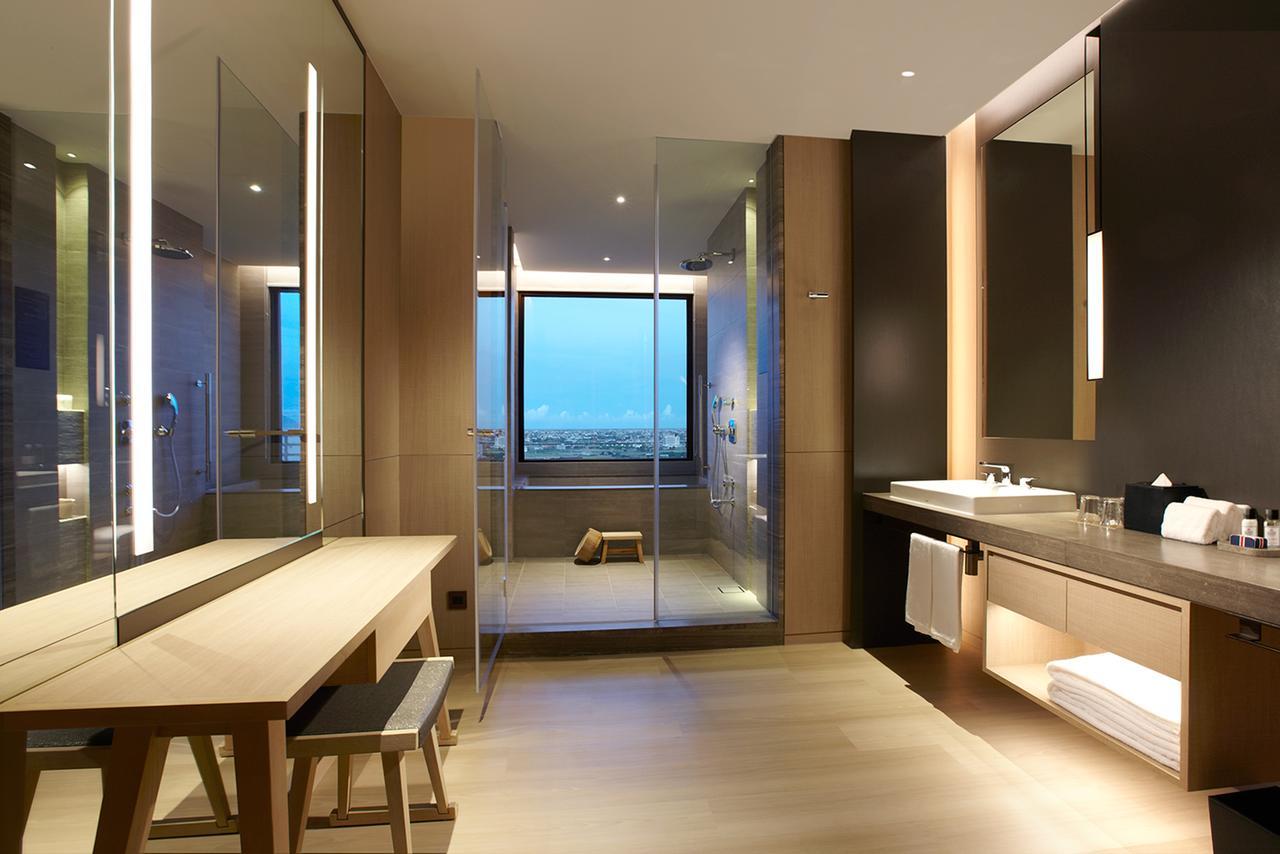 โรงแรมมู่ เจียว สี เจียวซี ภายนอก รูปภาพ Bathroom
